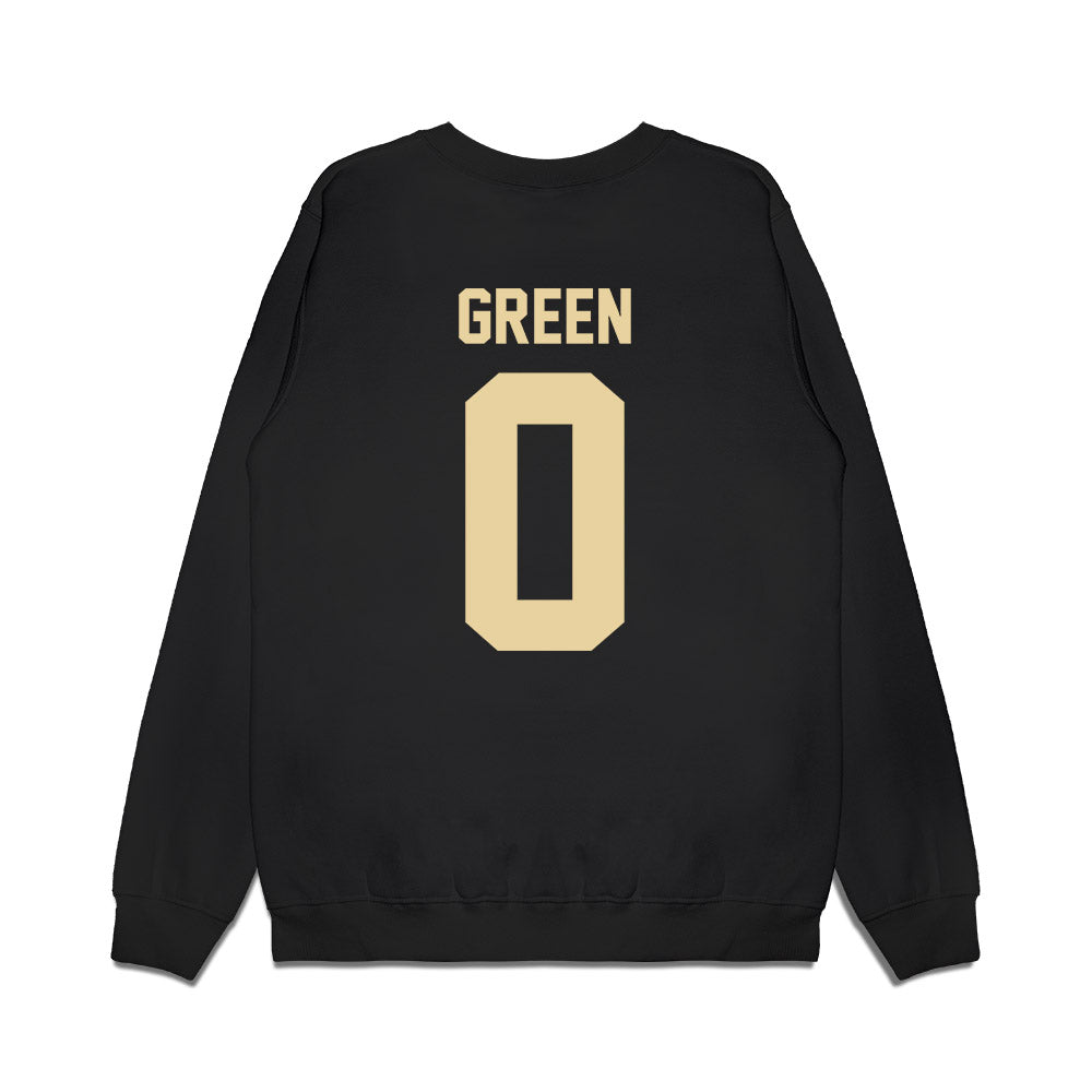 Boston College - NCAA Football : TJ Green - Vintage Helmet Premium Crewneck Sweatshirt-1