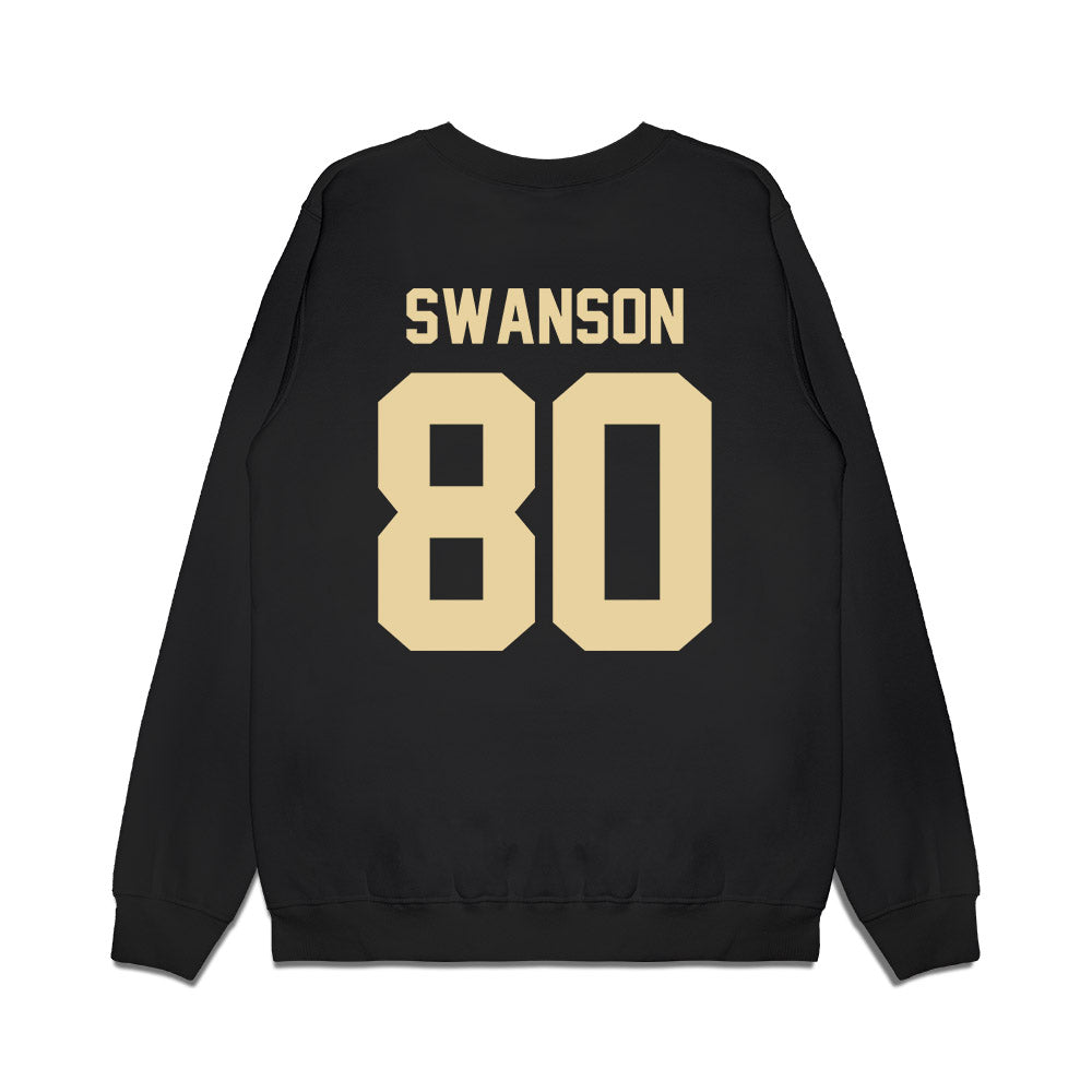 Boston College - NCAA Football : Reed Swanson - Vintage Helmet Premium Crewneck Sweatshirt-1