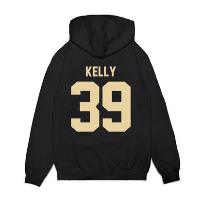 Boston College - NCAA Football : Zach Kelly - Vintage Helmet Premium Hooded Sweatshirt-1