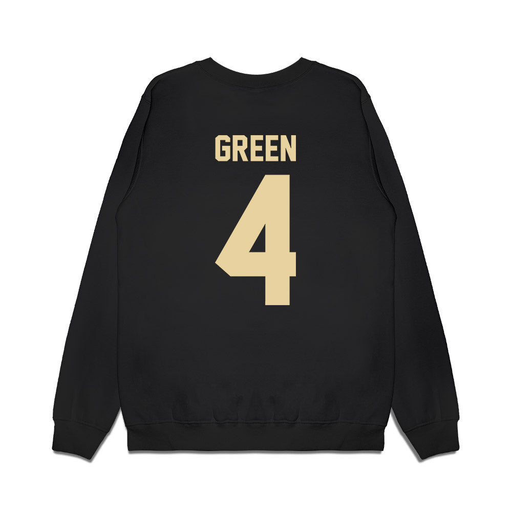Boston College - NCAA Football : Javarius Green - Vintage Helmet Premium Crewneck Sweatshirt-1