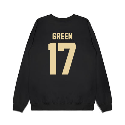 Boston College - NCAA Football : Dajon Green - Vintage Helmet Premium Crewneck Sweatshirt-1