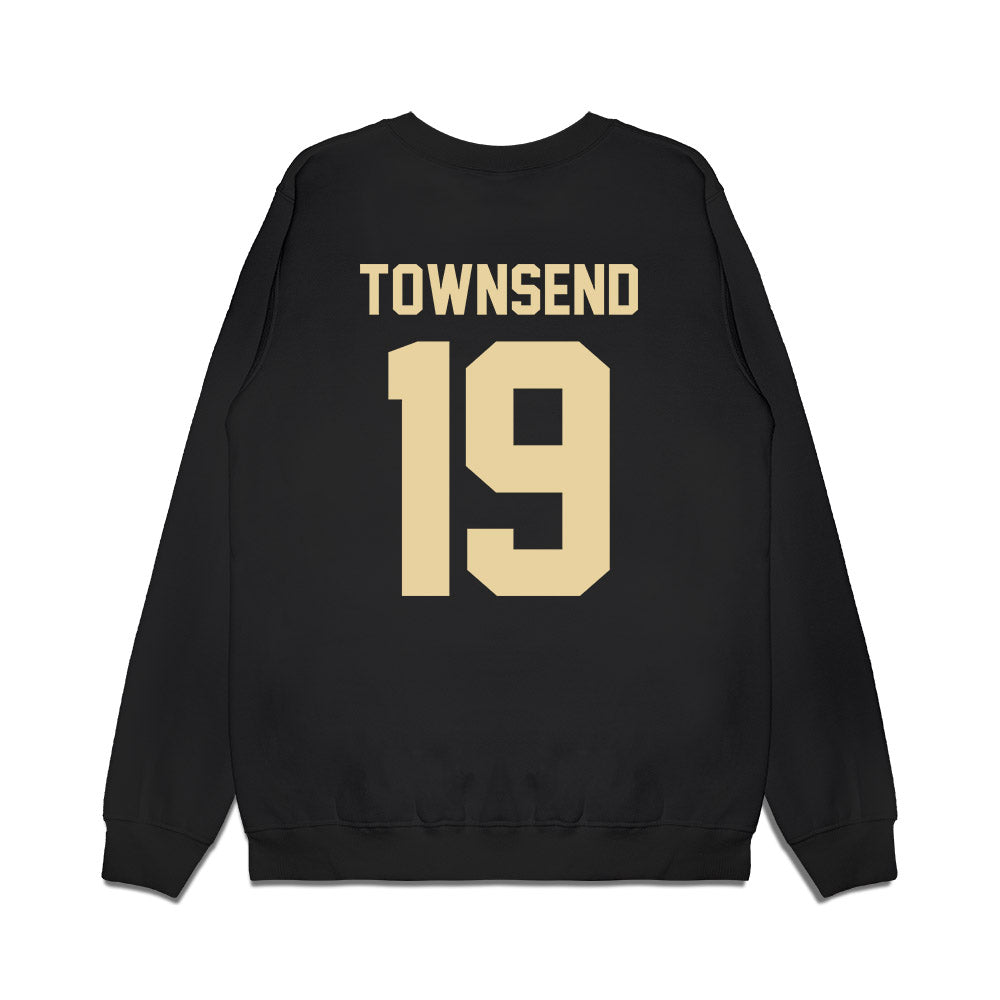 Boston College - NCAA Football : Marcelous Townsend - Vintage Helmet Premium Crewneck Sweatshirt-1