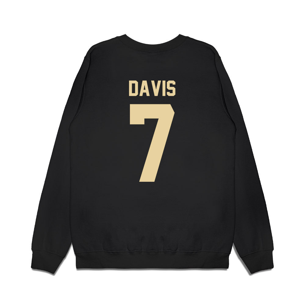 Boston College - NCAA Football : Carter Davis - Vintage Helmet Premium Crewneck Sweatshirt-1
