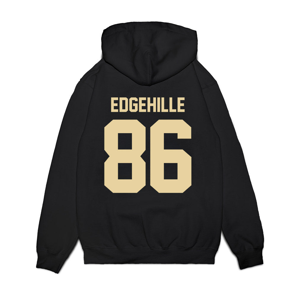 Boston College - NCAA Football : Danny Edgehille - Vintage Helmet Premium Hooded Sweatshirt-1