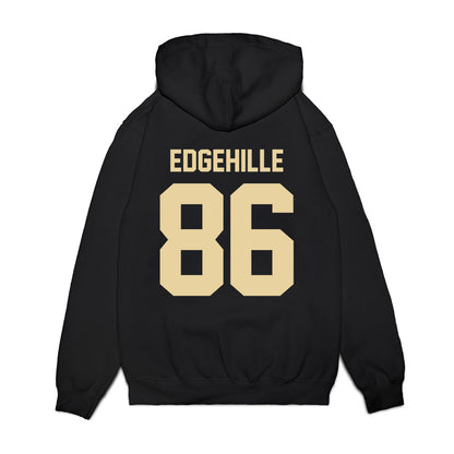 Boston College - NCAA Football : Danny Edgehille - Vintage Helmet Premium Hooded Sweatshirt-1