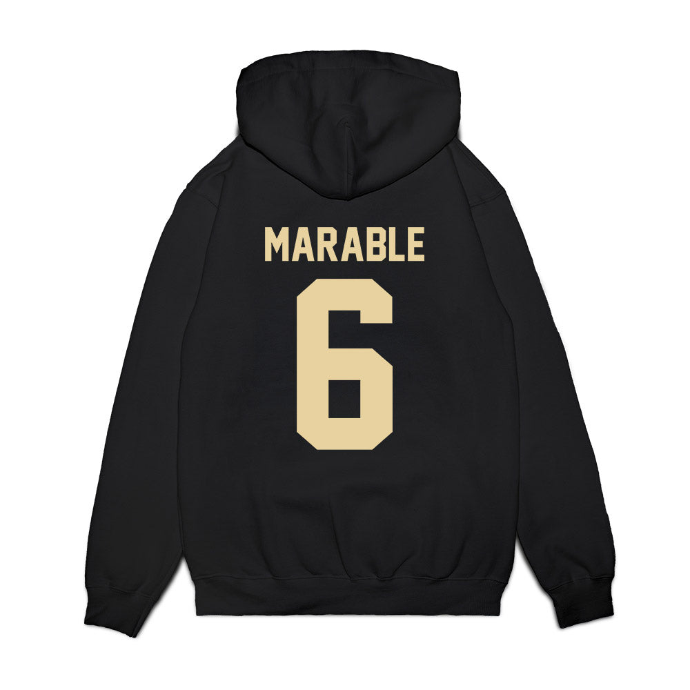 Boston College - NCAA Football : Chris Marable - Vintage Helmet Premium Hooded Sweatshirt-1