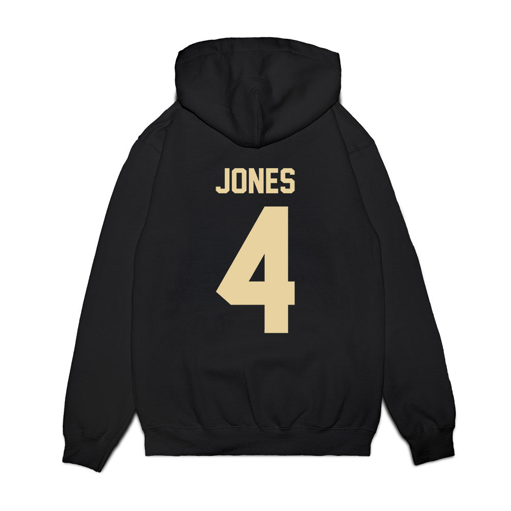 Boston College - NCAA Football : Kris Jones - Vintage Helmet Premium Hooded Sweatshirt-1