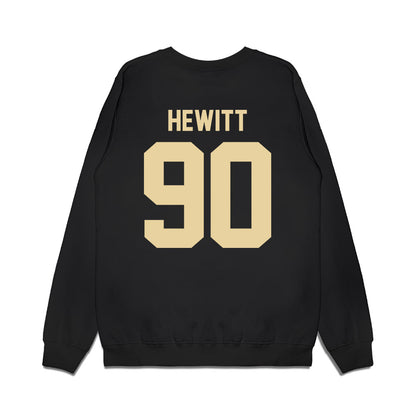 Boston College - NCAA Football : Jon Hewitt - Vintage Helmet Premium Crewneck Sweatshirt-1