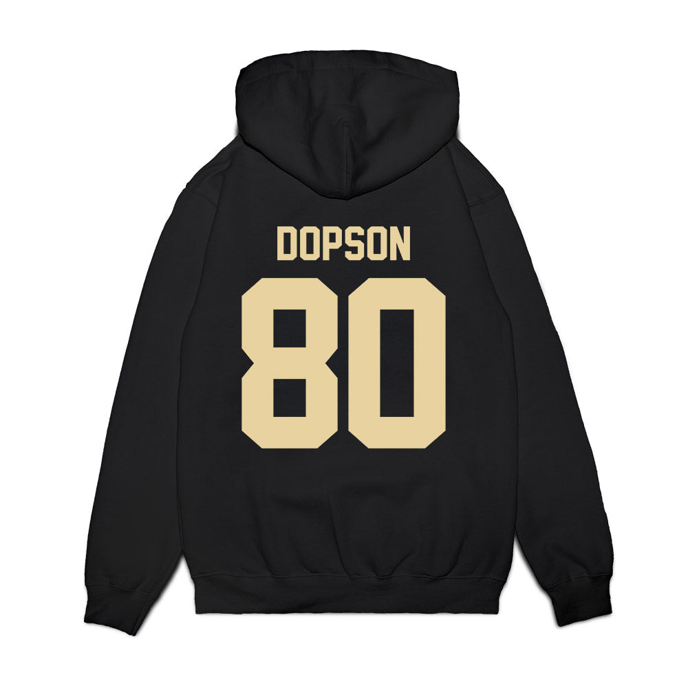 Boston College - NCAA Football : Bryce Dopson - Vintage Helmet Premium Hooded Sweatshirt-1