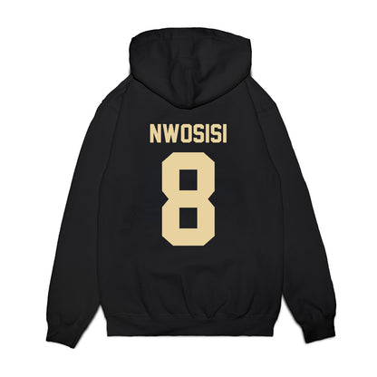 Boston College - NCAA Football : Onye Nwosisi - Vintage Helmet Premium Hooded Sweatshirt-1
