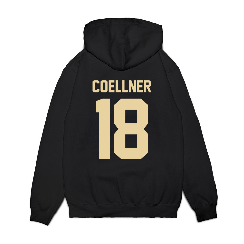 Boston College - NCAA Football : Anthony Coellner - Vintage Helmet Premium Hooded Sweatshirt-1