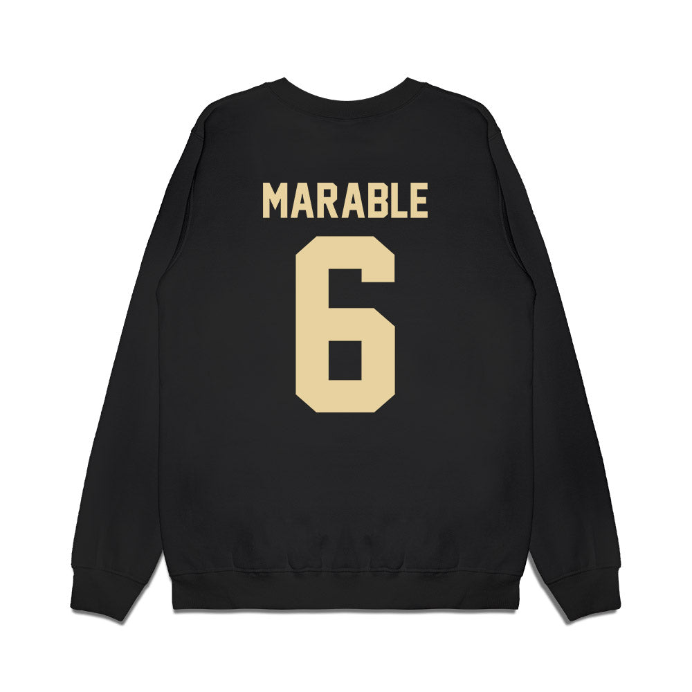 Boston College - NCAA Football : Chris Marable - Vintage Helmet Premium Crewneck Sweatshirt-1