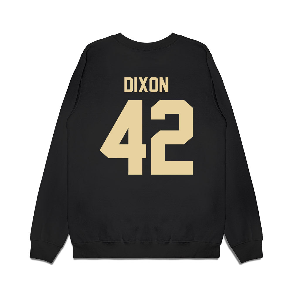 Boston College - NCAA Football : Kemori Dixon - Vintage Helmet Premium Crewneck Sweatshirt-1