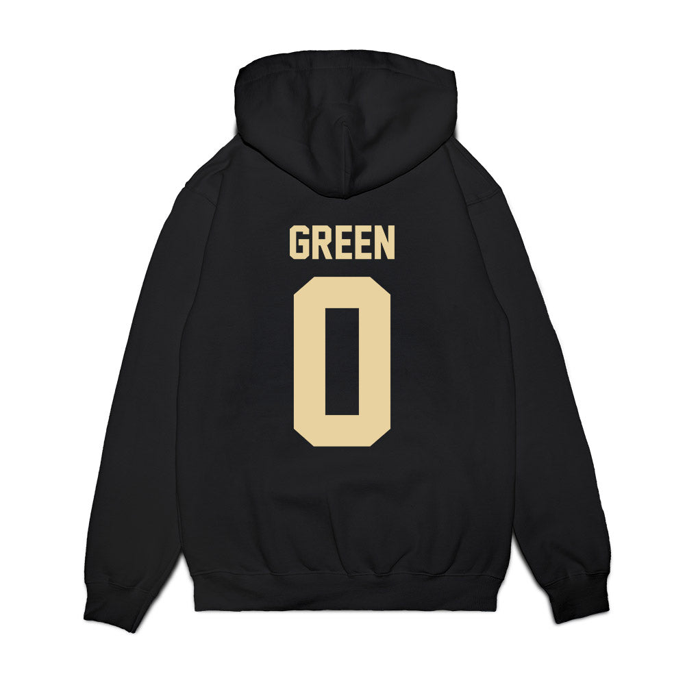 Boston College - NCAA Football : TJ Green - Vintage Helmet Premium Hooded Sweatshirt-1