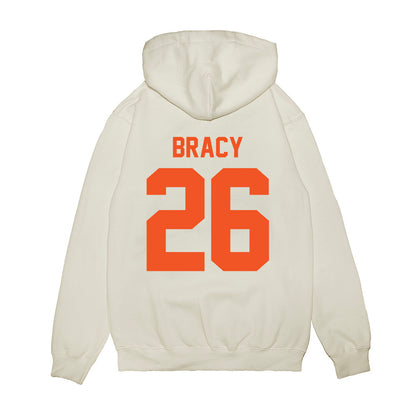 Oklahoma State - NCAA Football : Maliek Bracy - Vintage Helmet Premium Hooded Sweatshirt-1