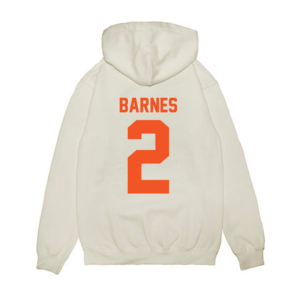 Oklahoma State - NCAA Football : Chris Barnes - Vintage Helmet Premium Hooded Sweatshirt-1