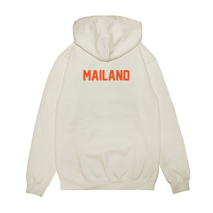 Oklahoma State - NCAA Football : Cooper Mailand - Vintage Helmet Premium Hooded Sweatshirt-1