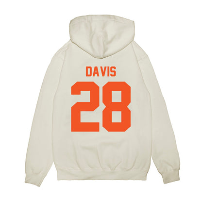Oklahoma State - NCAA Football : Marrel Davis - Vintage Helmet Premium Hooded Sweatshirt-1