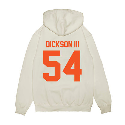 Oklahoma State - NCAA Football : Johnny Dickson III - Vintage Helmet Premium Hooded Sweatshirt-1
