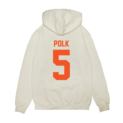 Oklahoma State - NCAA Football : Israel Polk - Vintage Helmet Premium Hooded Sweatshirt-1