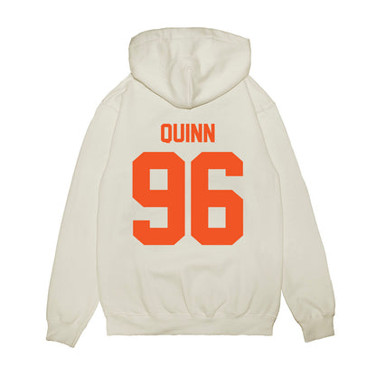 Oklahoma State - NCAA Football : Joey Quinn - Vintage Helmet Premium Hooded Sweatshirt-1