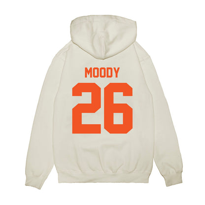 Oklahoma State - NCAA Football : Dennis Moody - Vintage Helmet Premium Hooded Sweatshirt-1