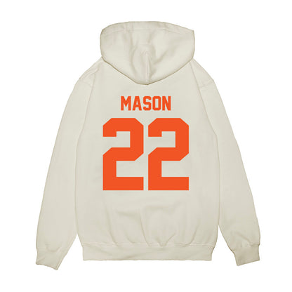 Oklahoma State - NCAA Football : William Mason - Vintage Helmet Premium Hooded Sweatshirt-1