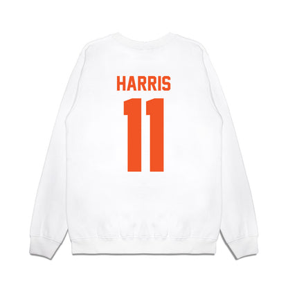 Oklahoma State - NCAA Football : Rodney Harris - Vintage Helmet Premium Crewneck Sweatshirt-1
