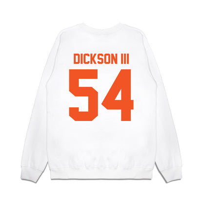 Oklahoma State - NCAA Football : Johnny Dickson III - Vintage Helmet Premium Crewneck Sweatshirt-1