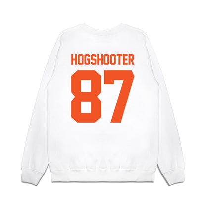 Oklahoma State - NCAA Football : Blake Hogshooter - Vintage Helmet Premium Crewneck Sweatshirt-1