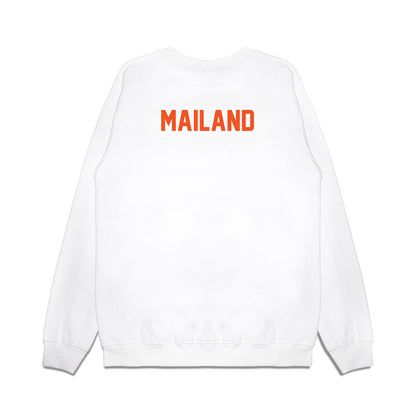 Oklahoma State - NCAA Football : Cooper Mailand - Vintage Helmet Premium Crewneck Sweatshirt-1