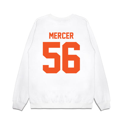 Oklahoma State - NCAA Football : Tyler Mercer - Vintage Helmet Premium Crewneck Sweatshirt-1