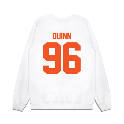 Oklahoma State - NCAA Football : Joey Quinn - Vintage Helmet Premium Crewneck Sweatshirt-1