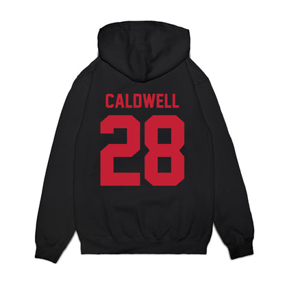 Ohio State - NCAA Football : Simeon Caldwell - Vintage Helmet Premium Hooded Sweatshirt-1