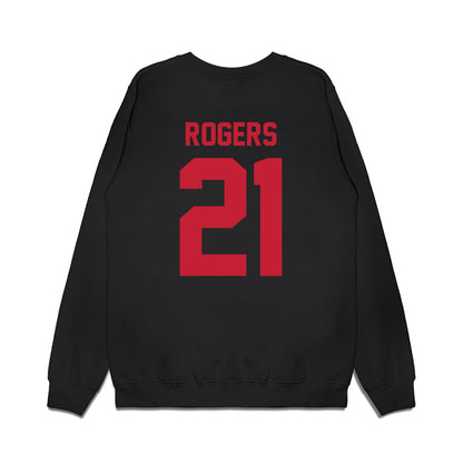 Ohio State - NCAA Football : Anthony Rogers - Vintage Helmet Premium Crewneck Sweatshirt-1