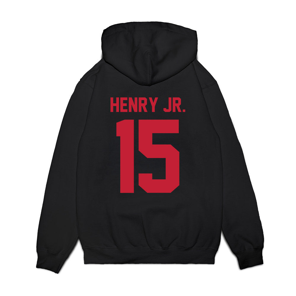 Ohio State - NCAA Football : Chris Henry Jr. - Vintage Helmet Premium Hooded Sweatshirt-1