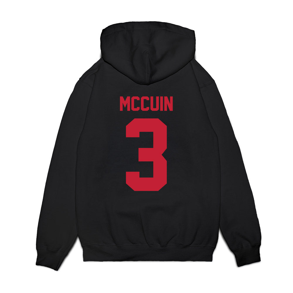 Ohio State - NCAA Football : Devin McCuin - Vintage Helmet Premium Hooded Sweatshirt-1