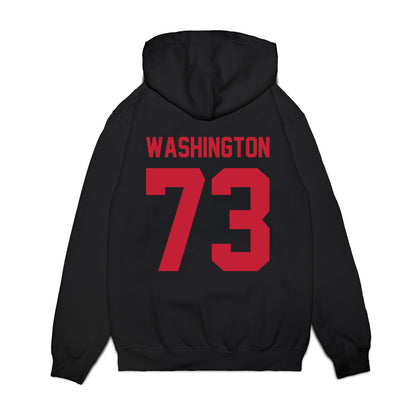 Ohio State - NCAA Football : Vasean Washington - Vintage Helmet Premium Hooded Sweatshirt-1