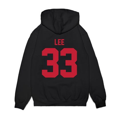 Ohio State - NCAA Football : Eli Lee - Vintage Helmet Premium Hooded Sweatshirt-1