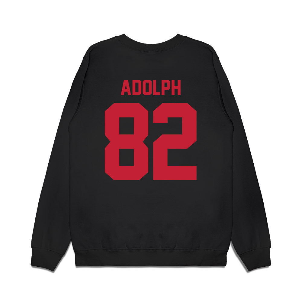 Ohio State - NCAA Football : David Adolph - Vintage Helmet Premium Crewneck Sweatshirt-1