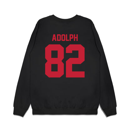 Ohio State - NCAA Football : David Adolph - Vintage Helmet Premium Crewneck Sweatshirt-1
