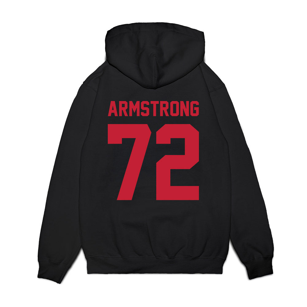 Ohio State - NCAA Football : Deontae Armstrong - Vintage Helmet Premium Hooded Sweatshirt-1