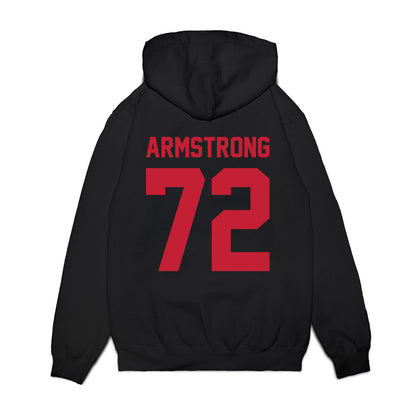 Ohio State - NCAA Football : Deontae Armstrong - Vintage Helmet Premium Hooded Sweatshirt-1