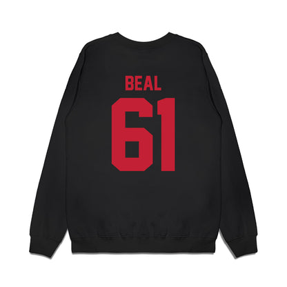 Ohio State - NCAA Football : Landon Beal - Vintage Helmet Premium Crewneck Sweatshirt-1