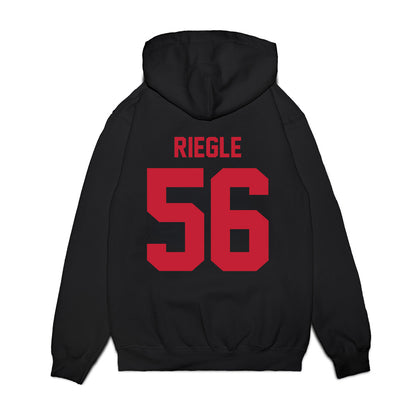 Ohio State - NCAA Football : Nate Riegle - Vintage Helmet Premium Hooded Sweatshirt-1