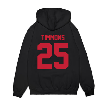 Ohio State - NCAA Football : Jay Timmons - Vintage Helmet Premium Hooded Sweatshirt-1