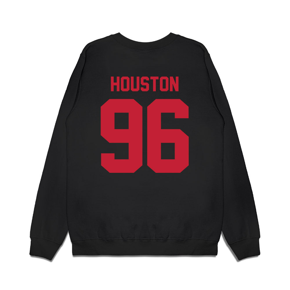 Ohio State - NCAA Football : Eddrick Houston - Vintage Helmet Premium Crewneck Sweatshirt-1