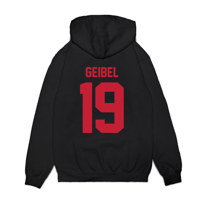 Ohio State - NCAA Football : Brady Geibel - Vintage Helmet Premium Hooded Sweatshirt-1