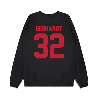 Ohio State - NCAA Football : Kaden Gebhardt - Vintage Helmet Premium Crewneck Sweatshirt-1