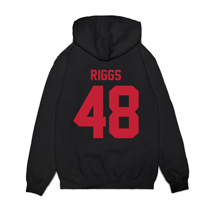 Ohio State - NCAA Football : Dalton Riggs - Vintage Helmet Premium Hooded Sweatshirt-1